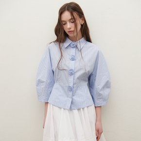 래글런 소매 셔츠블라우스 S252S251