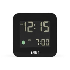 BRAUN BC08B 디지털 트래블 크레센도 알람 공용 탁상시계