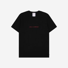 아이앱 스튜디오 x 넷플릭스 숏슬리브 티셔츠 블랙 IAB Studio x Netflix SS T-Shirt Black