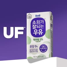 소화가 잘되는 우유(락토프리) 멸균 저지방 190ml 24팩