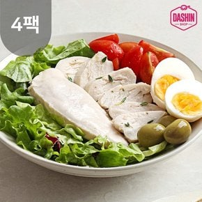 닭신 저염 수비드 닭가슴살 4팩 / 고단백 저나트륨 식단관리