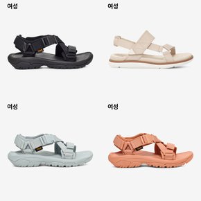 2024 S/S 신상품 TEVA 여성용 쿠션 샌들 허리케인 버지 STVF2411535-BLK 4종 택1