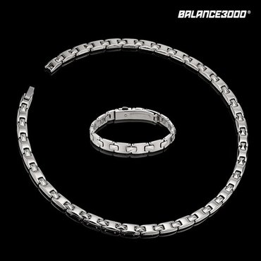 발란스3000 아르마H 폴딩S 스포츠 게르마늄 목걸이 팔찌 세트