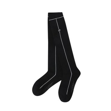 마스터바니 25FW  여성 심볼 배색 라인 논슬립 니삭스(421E3SC105)