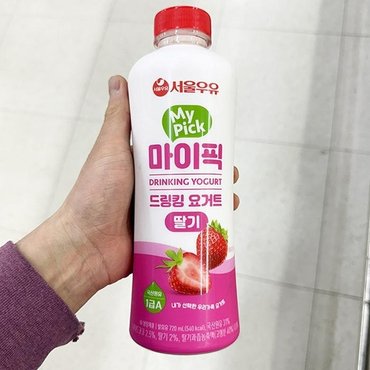  서율우유 마이픽 드링킹 요거트 딸기 720ml 코스트코