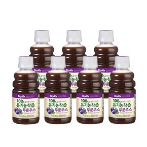 테일러푸룬 공식 유기농착즙 푸룬주스 180ml x 7병