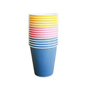 롯데 컬러 다회용컵 210ml 15개입 1P 예쁜 일회용컵 다회용컵 컬러컵 커피컵 물컵 일회용컵 롯데 컬러 다회