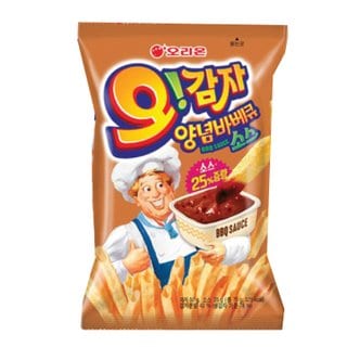  오리온 오감자 양념바베큐 75g 16입