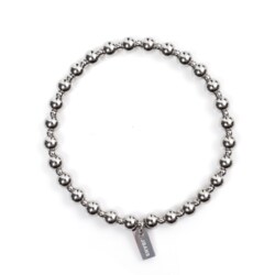 [Jbans Classic] 라이크볼체인 써지컬스틸 커플팔찌 (C2101-AC779_SV) - SSG.COM