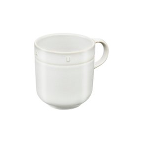 부쏠 스톤웨어 머그 470ml 화이트