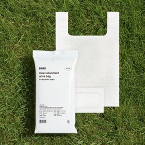 클린 흡수패드 비닐봉지 휴대용 소변 응고 비닐 30매