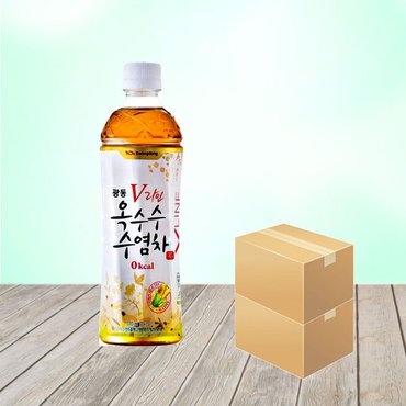  광동 V라인 옥수수수염차 340ml 40개