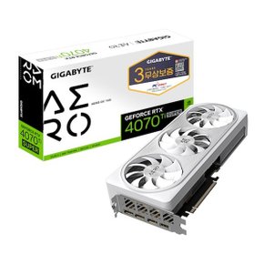 GIGABYTE RTX 4070 Ti SUPER AERO OC D6X 16GB 피씨디렉트