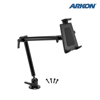 ARKON TABPB-HD003 아콘 ARKON 푸쉬 버튼 다목적 태블릿 거치대 - 헤비듀티 22 2관절 4홀 스크류 고정식 (56cm)