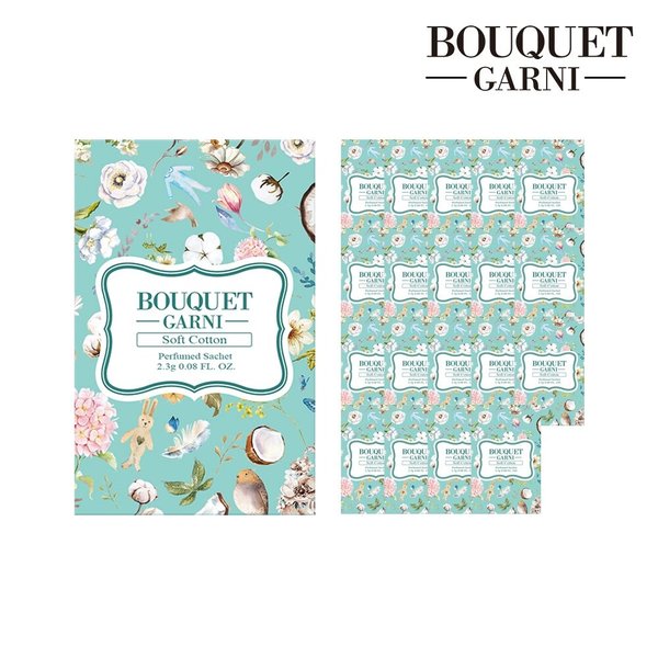 퍼퓸 드 샤쉐 소프트코튼향 S 2.3g x20개