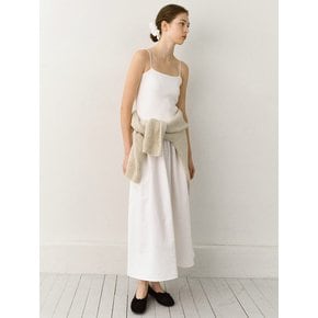 Ivy Sleeveless Dress (Ivory)