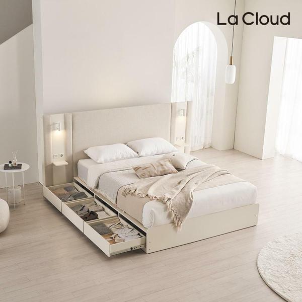 호텔식 수납형 글로리 침대프레임 퀸/킹 공용 Q/K