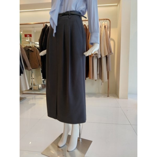 [여주점] 씨씨콜렉트 프론트슬릿투턱스커트 E261msd106