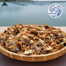  바다어보 국산 베이비크랩 500g 튀김용 미니게튀김 칠게 작은게 안주 육수