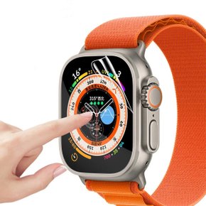 애플워치 전세대 호환 매직쉴드 하이드로겔 전면 풀커버 TPU 보호필름 2매 Apple Watch10 40/41/