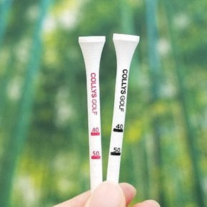 콜리스 뱀부 스텝조절 골프티 대용량 셋트 2사이즈 (69mm 83mm)
