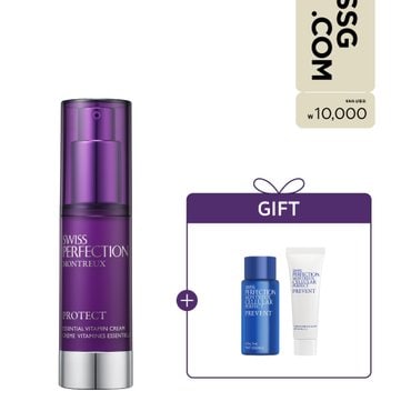 스위스퍼펙션 [8월 단독 기획] 에센셜 비타민 크림 (바이탈에센스10ml + 어반쉴드앤글로우 10ml + ssg1만원권)
