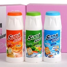 소다스쿨 프리미엄 생활세제 용기3종 선물세트