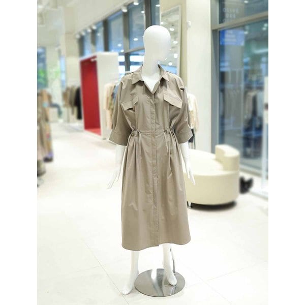 [여주점] 여성 허리스트링 집업 원피스 YW5WO802