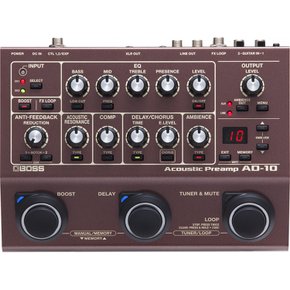 보스/AD-10 어쿠스틱 프리앰프 보스 어쿠스틱 프리앰프 AD10