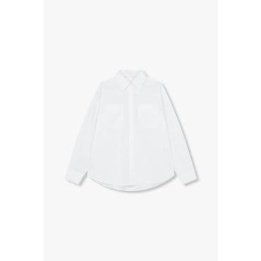 GCUT [지컷25S/S]자수 로고 아웃 포켓 코튼 셔츠(7215260203)