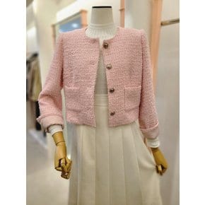 [여주점] 여성 노카라 트위드 자켓 (ITP3YJK730)