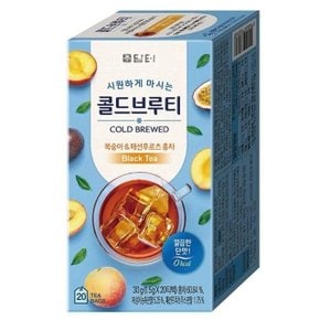 콜드브루 복숭아패션후르츠 홍차 1.5gx20T 담터 (W9CACE2)