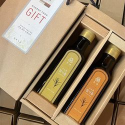 국산 저온압착 참기름 들기름 250ml 2병