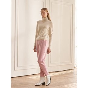 CASHMERE 100 ROLL UP KNIT PANTS ( C1KSL01 )