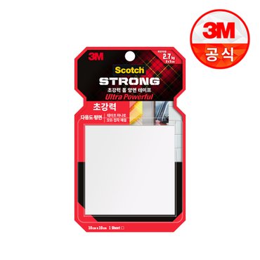 3M 스카치 초강력 다용도 폼 양면테이프 UPS101 (10cm X 10cm)