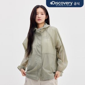 프레시벤트 여성 오버핏 바람막이 (N/KHAKI)