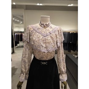 [파주점] 로맨틱 레이스 러플 블라우스 JPAA0BL343