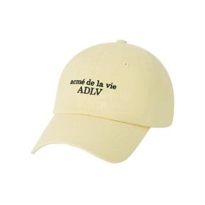 BASIC SMALL LOGO BALL CAP YELLOW  베이직스몰로고 볼캡 ACLBSM-LYW