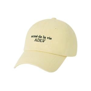 아크메드라비 BASIC SMALL LOGO BALL CAP YELLOW  베이직스몰로고 볼캡 ACLBSM-LYW