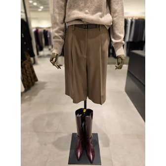 지고트 [파주점] 벨티드 버뮤다 울 팬츠  JPAA0SL469