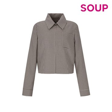 SOUP 체크 크롭 재킷 세트  SZ9JK84 _P368936935