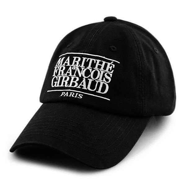 마리떼 클래식 로고 캡 블랙 1MG24CHG102BLK (MARITHE FRANCOIS GIRBAUD CLASSIC LOGO CAP black