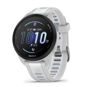 Forerunner 165 WhiteGray GPS AndroidiOS Suica AMOLED 가민(GARMIN) 러닝 워치 대응 기능 탑재