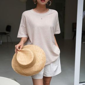 쿠스 베이직 스트라이프 티_P342739167