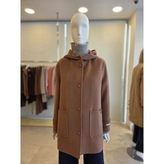 더아이잗 [여주점] [더 아이잗] 여성 울 캐시미어 블렌드 후드넥 재킷 (IRBA0JK108)