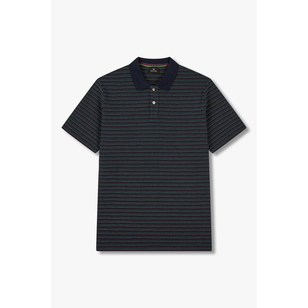[PS PAUL SMITH] 스티치 스트라이프 폴로 셔츠 5735127126000
