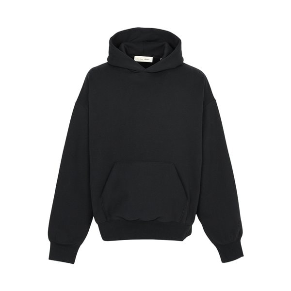 [부산점] 에센셜 남성 기모 후드티 192AS262051F VINTAGE BLACK