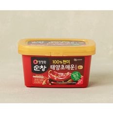 순창 100% 현미 태양초 매운 고추장 1kg