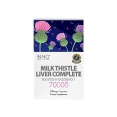 이노헬스 밀크씨슬 리버 컴플리트 60캡슐 2팩 (뉴질랜드) Inno Health Milk thistle 70000