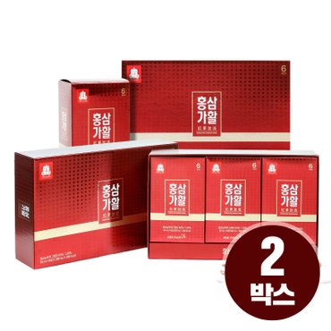 정관장 홍삼가활 50ml*30포 2박스 /쇼핑백